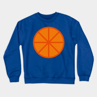 Citrus Orange Slice Crewneck Sweatshirt